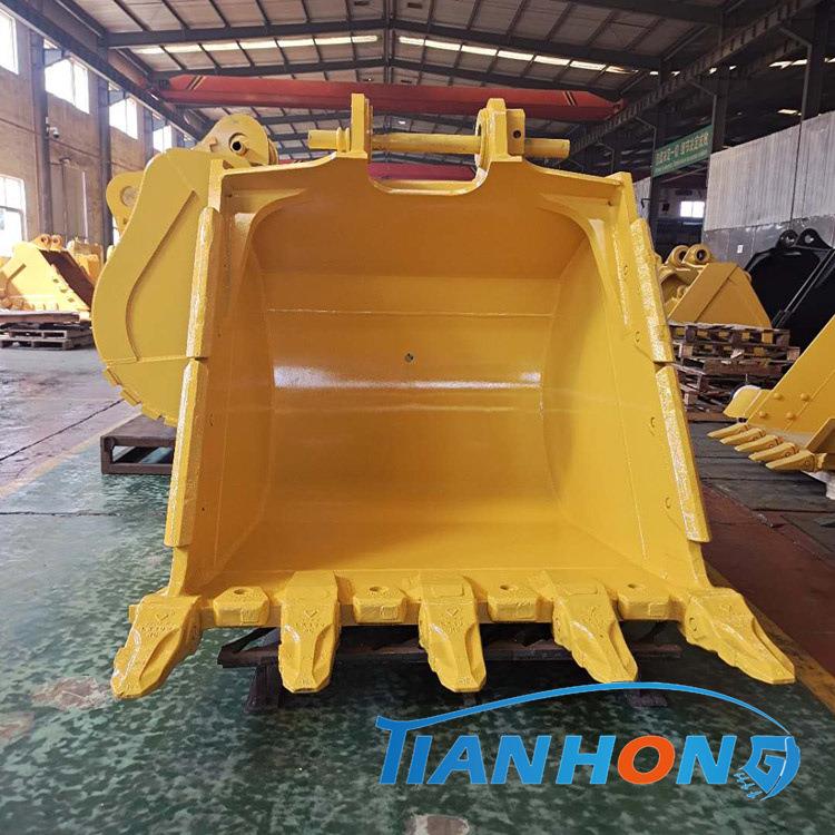 挖斗制造厂家 供应PC400挖掘机挖斗 岩石型 土方斗加强斗