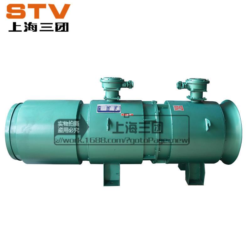 厂家FBD矿用隔爆型压人式对旋轴流局部通风机2X2.2KW防爆风机