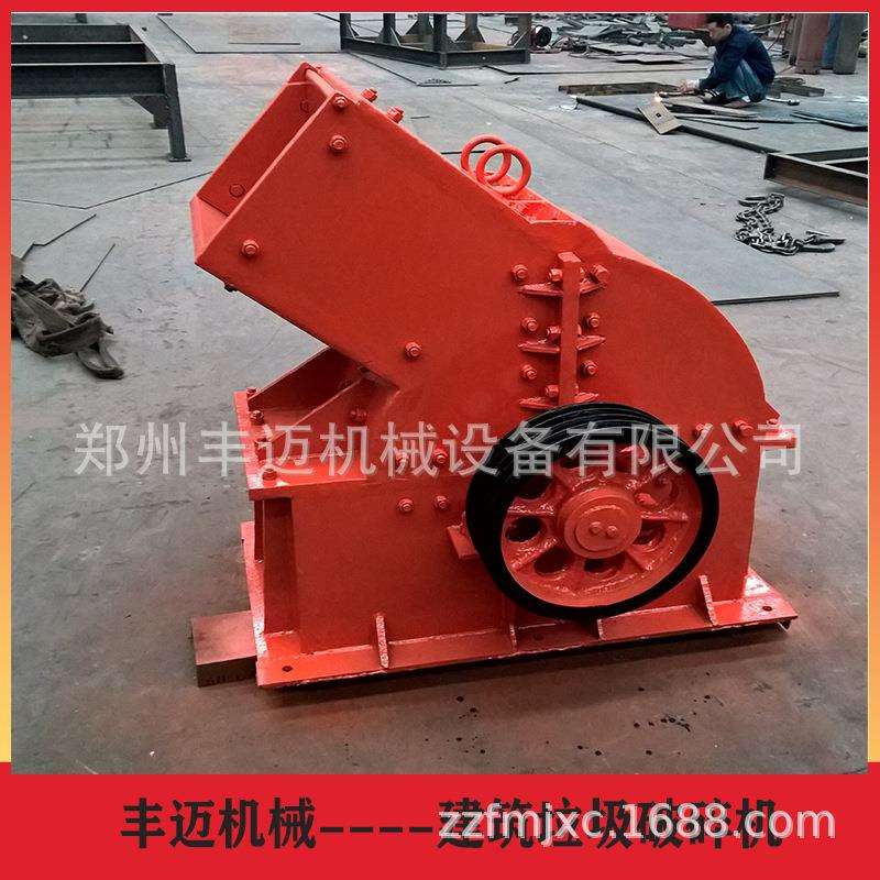 小型建筑垃圾破碎机 加气块锤式破碎机 碎砖块移动式破碎机