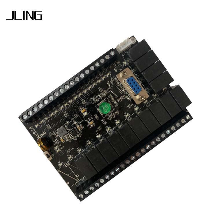 国产PLC工控板 FX1N-32MRT 14路继电器，2路晶体管输出 带模拟量