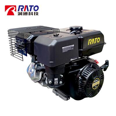润通R420手启动汽油发动机 四程冲单缸风冷汽油机 农用机械旋耕机
