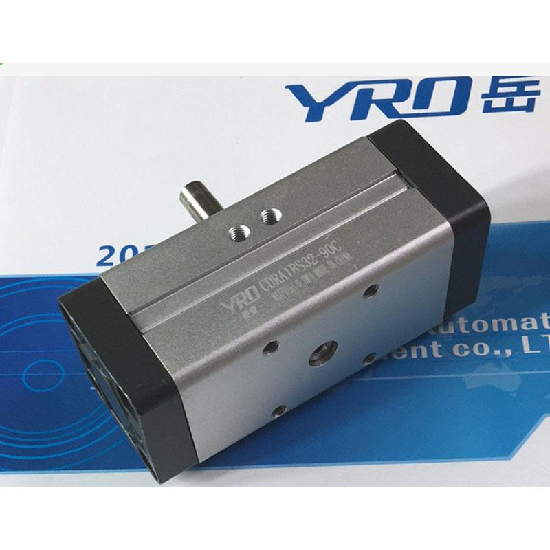 厂家直销摆动气缸CRA1BZ32-90C岳荣气动元件齿轮条式旋转气缸90度