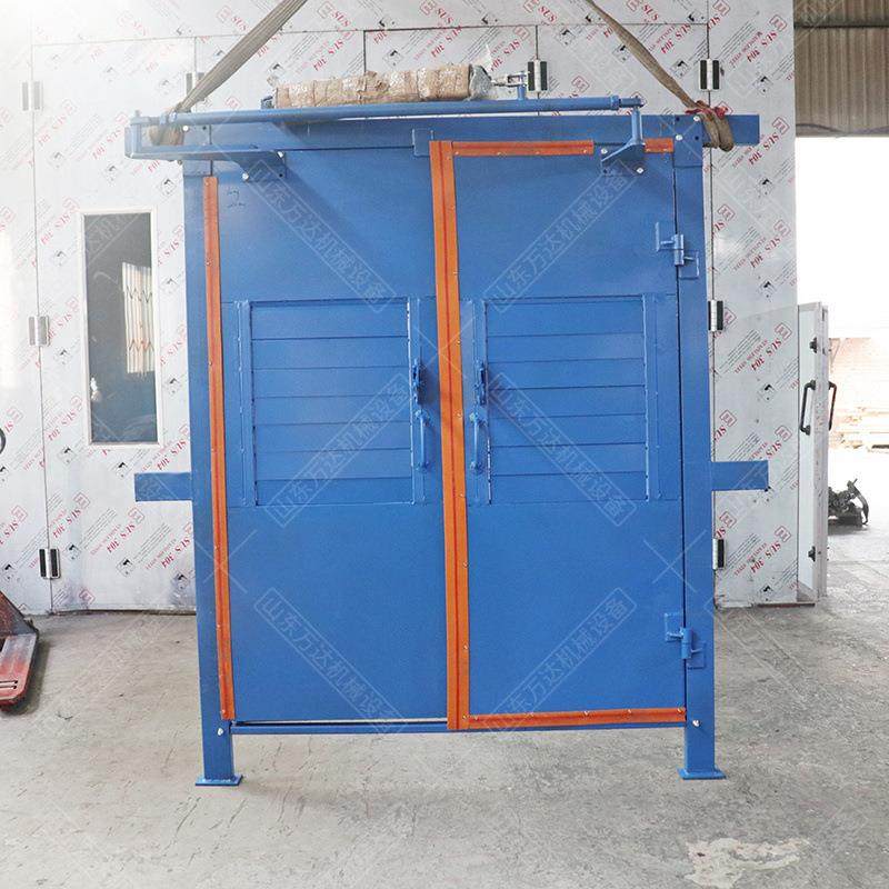 矿用无压风门 井下双向开门自动气动百叶窗双单扇单轨吊调节风门