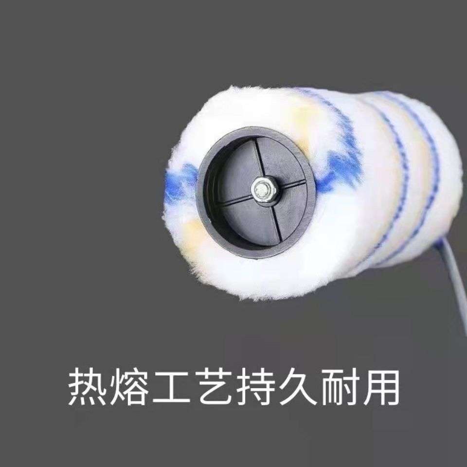 整箱 9寸中长毛无死角滚筒刷油漆乳胶漆刷外墙防水涂料漆滚刷