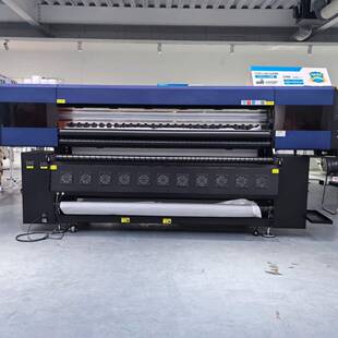 涤纶布热升华打印机 8个i3200喷头热转印打印机 服装数码印花机