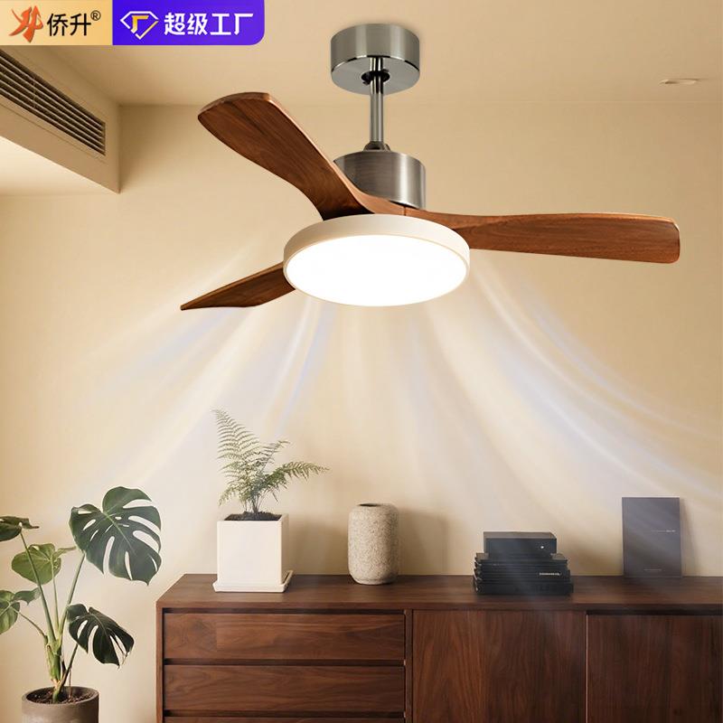 风扇灯卧室餐厅灯客厅主灯大灯家用吊扇灯高亮餐厅卧室静音风扇灯