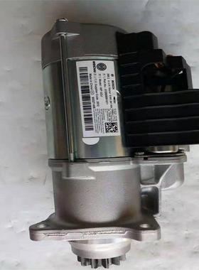 潍柴WP12发动机原厂电喷612600091077起动机 发电机总成