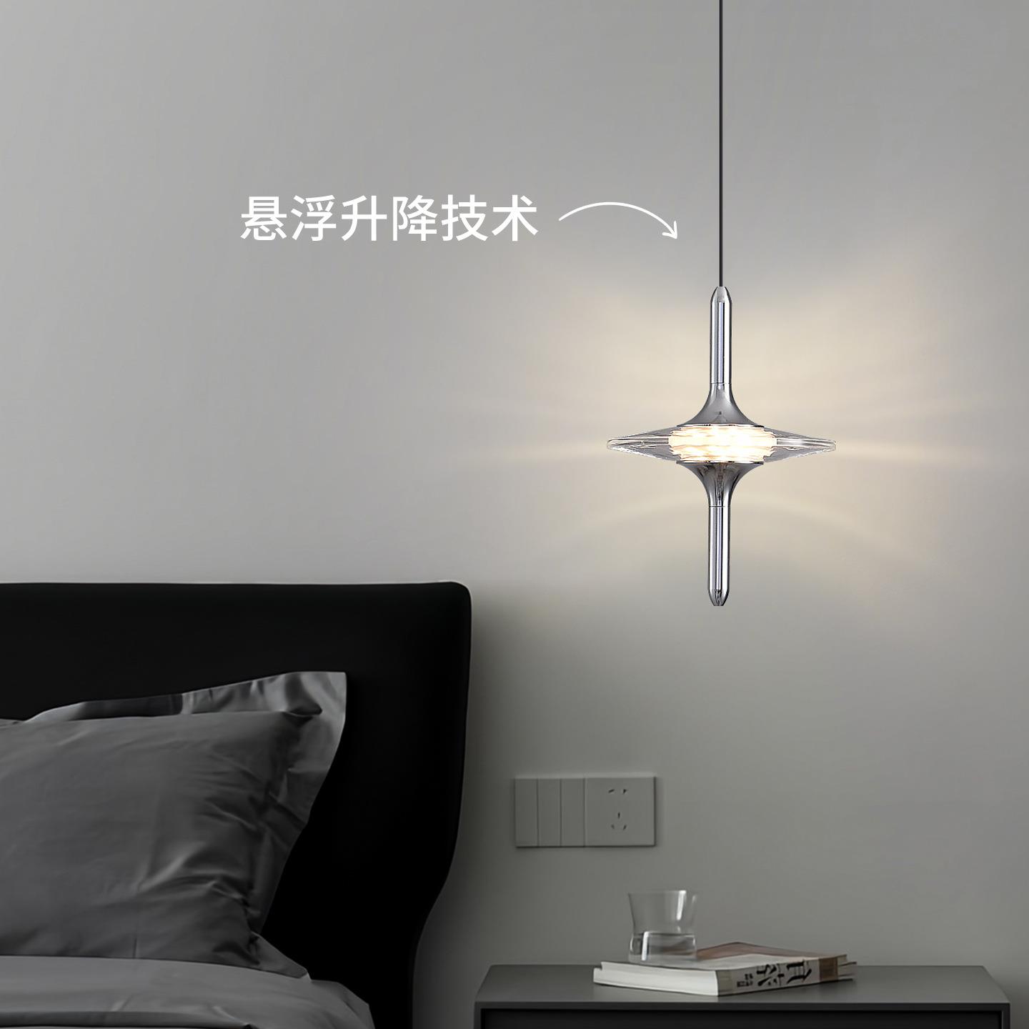 床头灯现代简约感轻奢过道灯走廊楼梯间星雨餐厅卧室床头吊灯125L