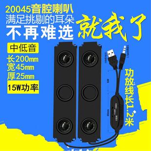 精歌源功放20045音箱腔体4欧5瓦10W按摩椅数码电脑低音喇叭扬声器
