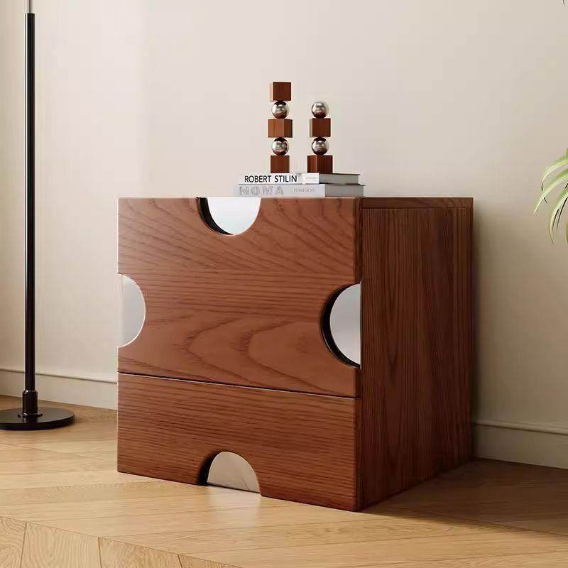 法式复古芝士储物柜客厅落地卡门柜实木电视柜意式轻奢斗柜餐边柜