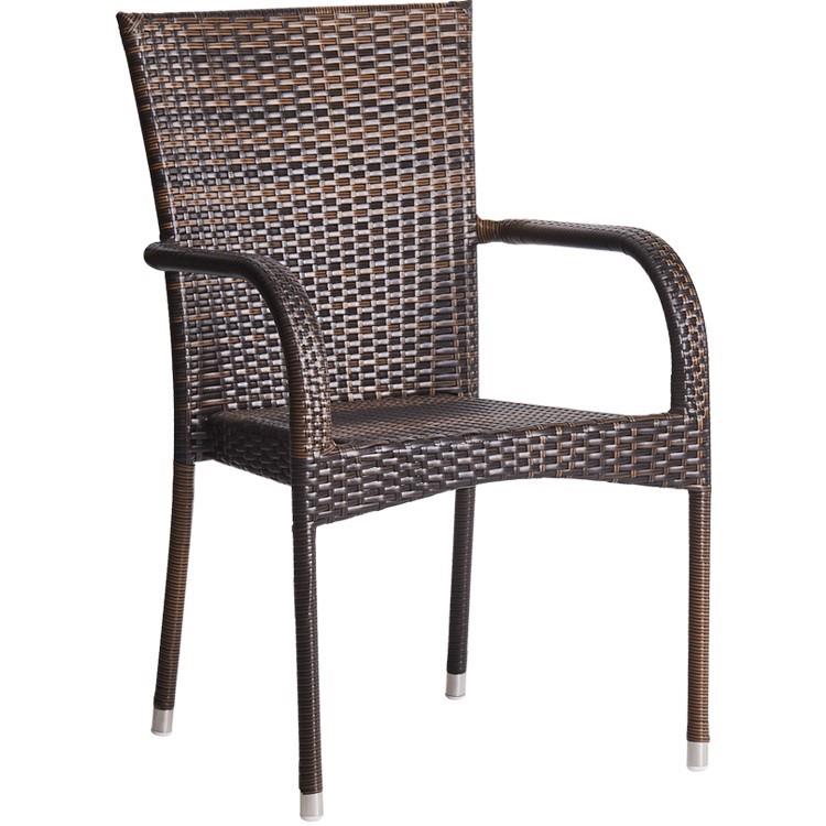 Choice藤椅靠背椅户外阳台休闲椅子庭院露天椅老人藤椅花园桌椅