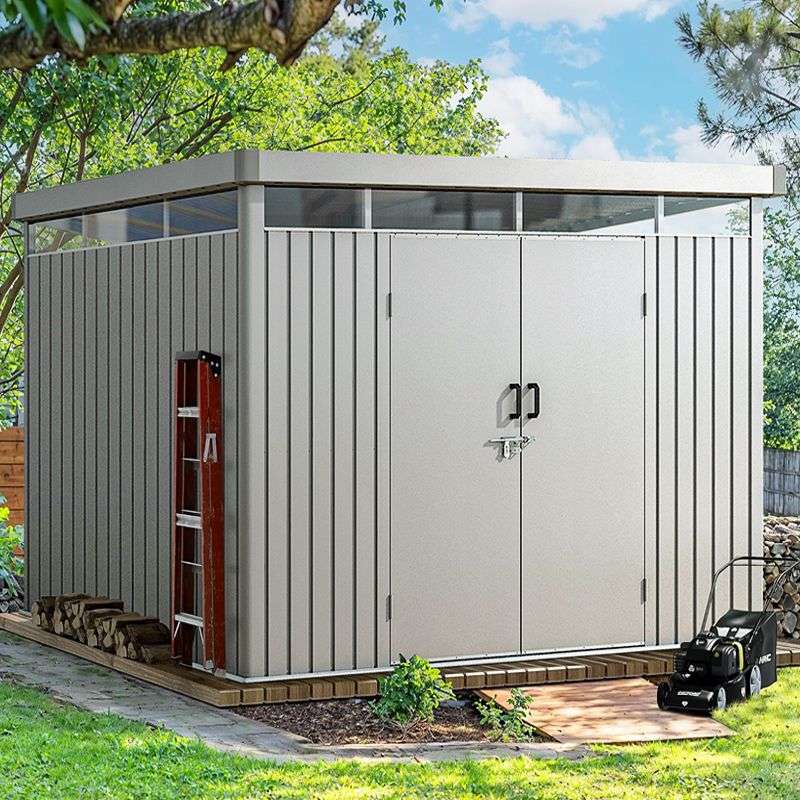 户外简易房工具房花园储物移动房子组合屋收纳杂物室外庭院板房