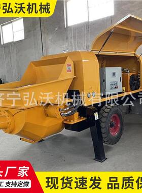 细石砂浆泥浆构造泵混凝土二次结构输送泵小型细石混凝土输送泵