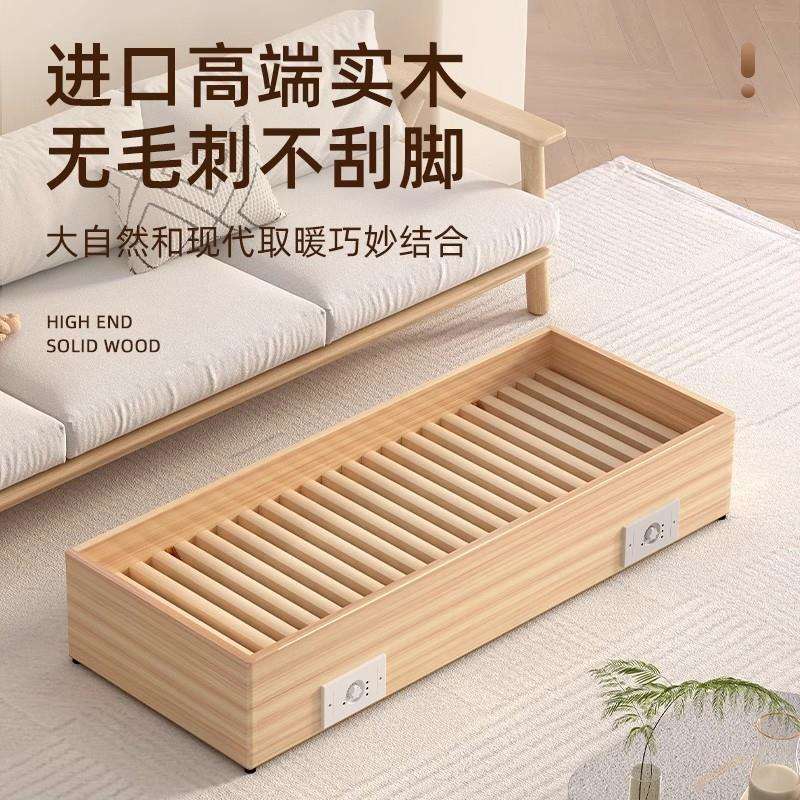 湘森实木取暖器家用取暖器暖脚器烤脚火箱烘脚神器箱火桶烤火炉