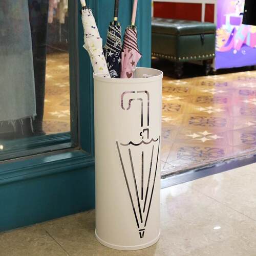 家用收纳雨伞架落地式现代酒店大堂雨伞架商用伞桶门口沥水架可定