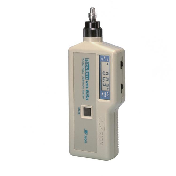 便携式测振仪振动计VM-63A原装理音rion数显测振仪