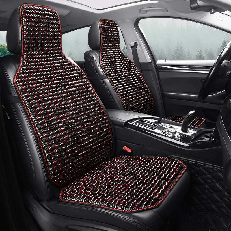 2024新款夏季木珠坐垫五座通用座垫家用办公单片方垫汽车用品,电子元器件市场,其它元器件,淘宝优惠券,粉丝福利购,淘宝优惠卷