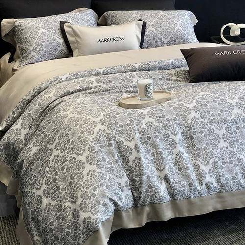 100支奥地利兰精天丝四件套超细旦冷凝丝印花夏季凉感高端四件套1