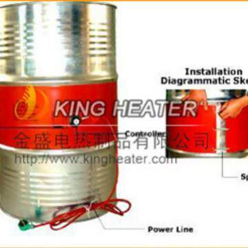 按要求生产油桶加热带 硅橡胶油桶加热带 油桶电热带