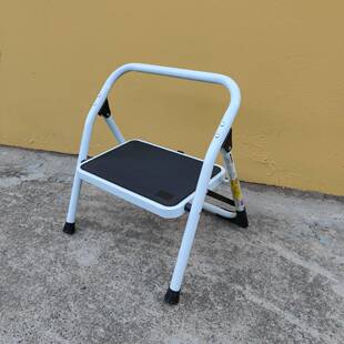 one step ladder一步铁梯子家用折叠梯儿童座椅一步梯大踏板防滑