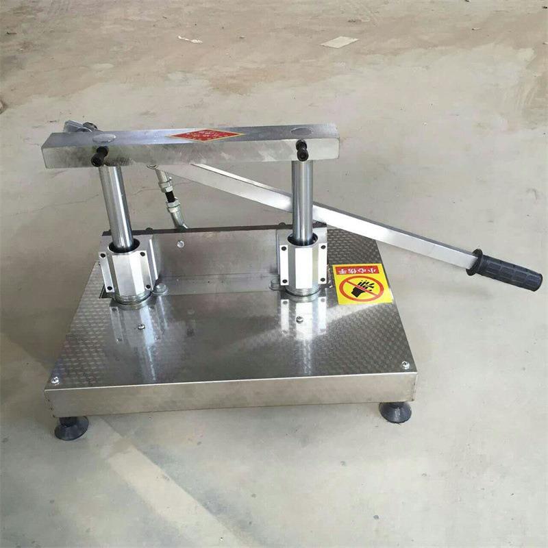 商用手动切骨机剁骨机铡骨机排骨铡砍骨机剁骨锯骨机不锈钢切骨机