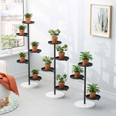 绿萝多肉花架置物架客厅花架子家用多层室内落地式铁艺阳台花盆架