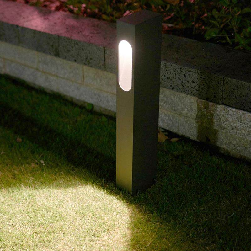 厂家供应方形led草坪灯7W草地灯防水户外景观庭院灯压铸铝草坪灯