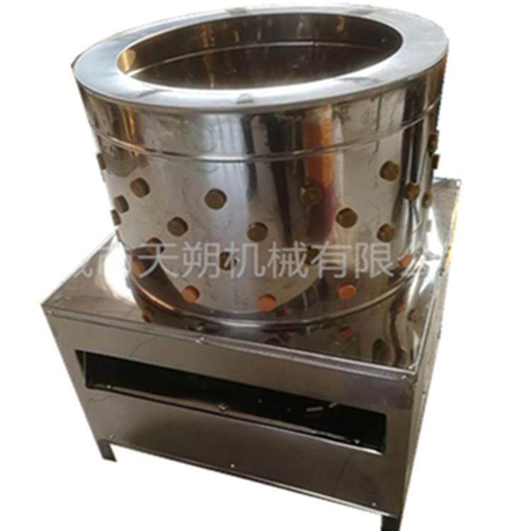筒式脱毛机 小型圆筒家禽打毛机 60型筒式脱羽机 鸡鸭鹅拔毛机