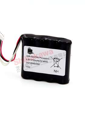 4HR-3U 4.8V 2700mAh  设备仪器用 充电 电池 04Z14500-0206