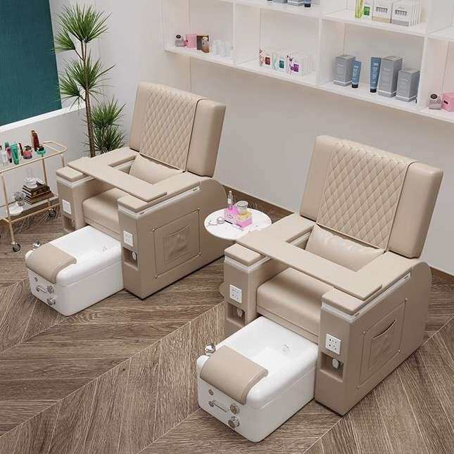 美甲沙发高端美甲店电动足浴按摩椅手足护理多功能美睫沙发美足椅