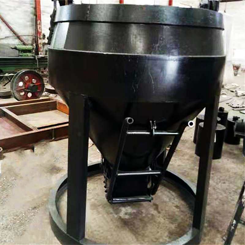 矿用吊桶卸料快结构简单 吊桶1.5立方挂钩式竖井多立方吊桶