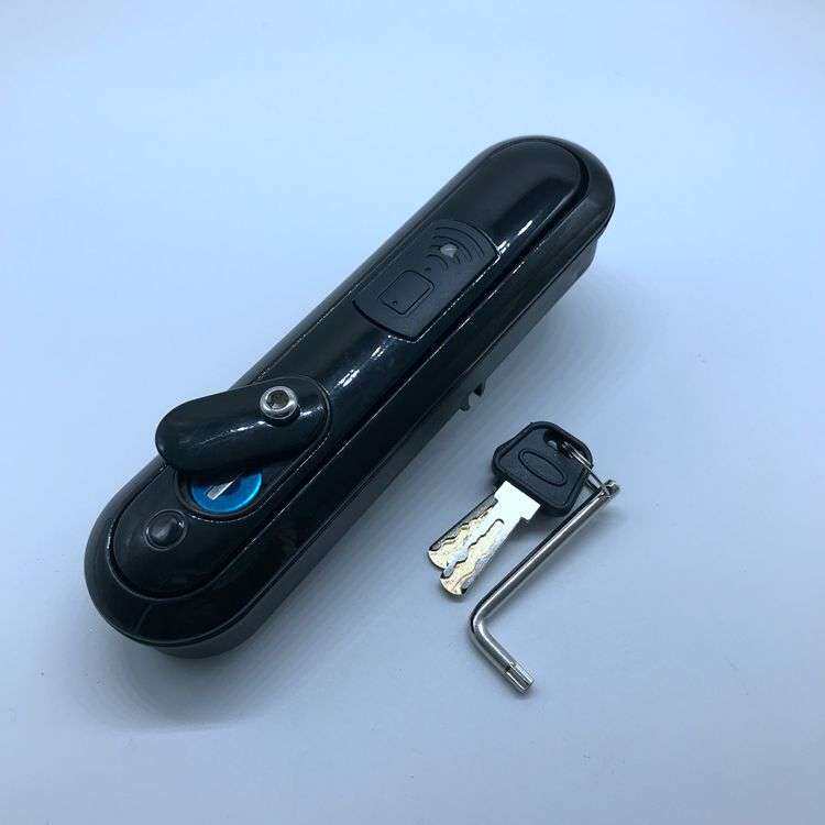 MS899-1C黑色智能门禁锁， 铁塔基站一体化智能机械锁