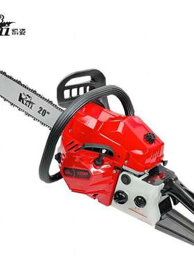 凯姿KAZZ油锯伐木锯家用二冲程链锯20寸户外砍树锯汽油锯CS581