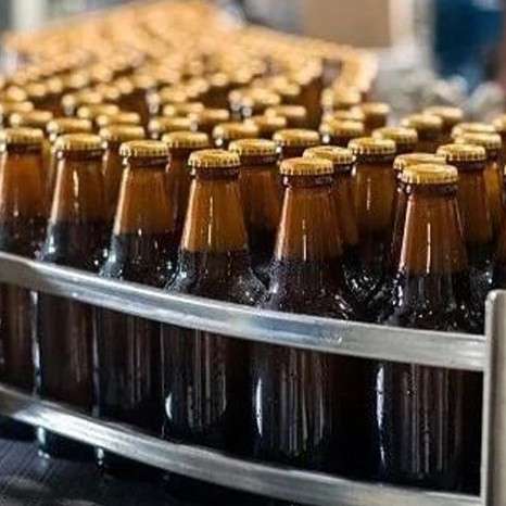 玻璃瓶灌装机气泡饮料果汁橄榄油苏打水灌装贴标灌装旋盖一体设备