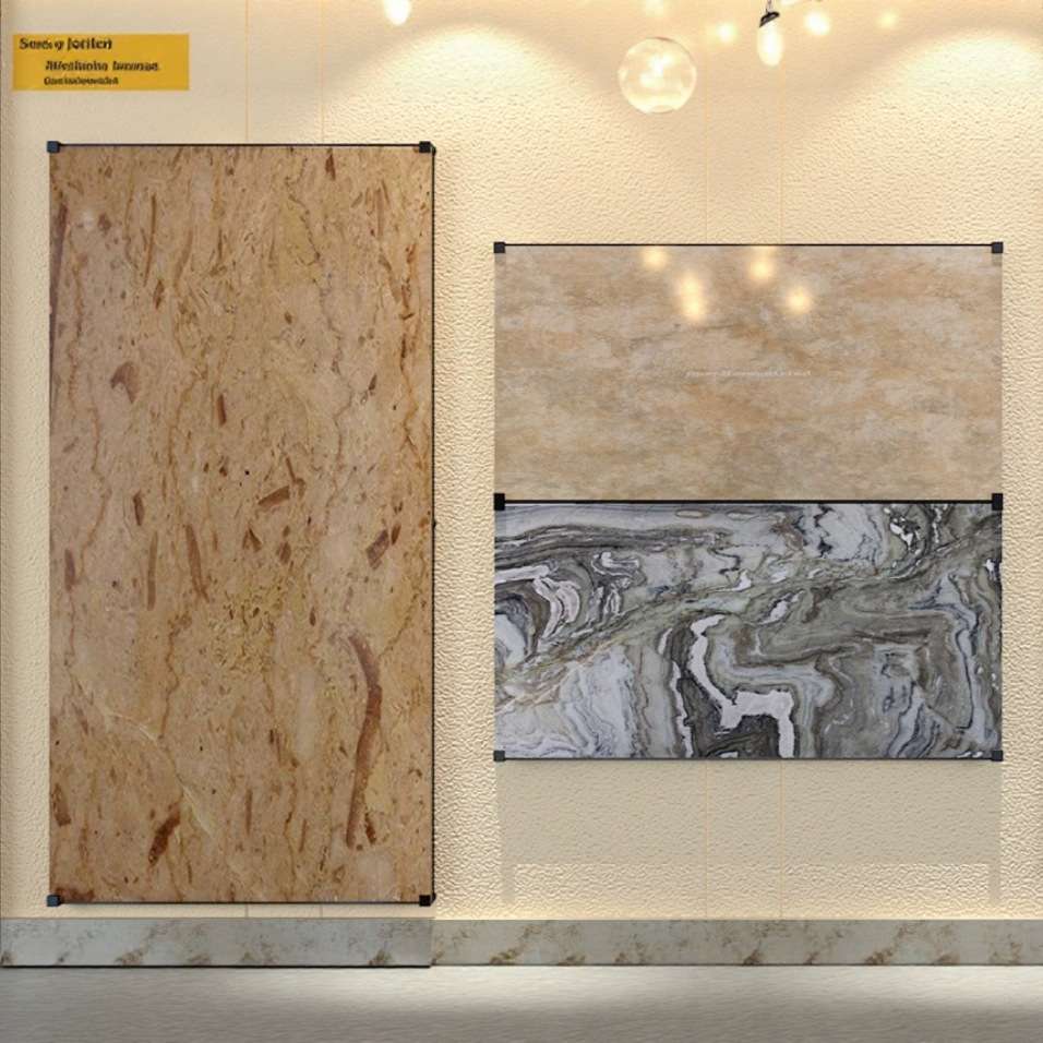 瓷砖展示架木地板石材样品架子地脚线瓷砖架地砖展架多功能