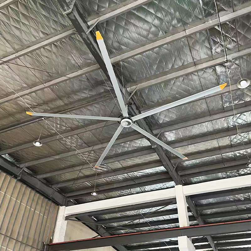 7.3米永磁工业大吊扇工业风扇用于大型仓储仓库 工业厂房公共空间