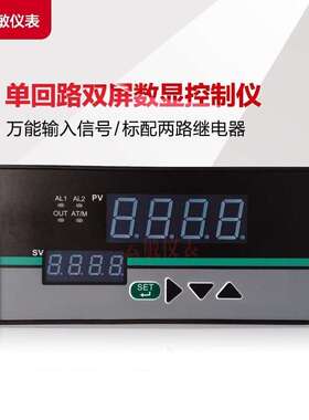 CHXM-2011P0 双屏数显控制仪 数字显示报警器16080双屏