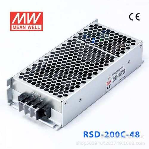 RSD-200C-48  28.8~67.2V 输入5 4.2A 输出铁道专用明纬DC-D电源
