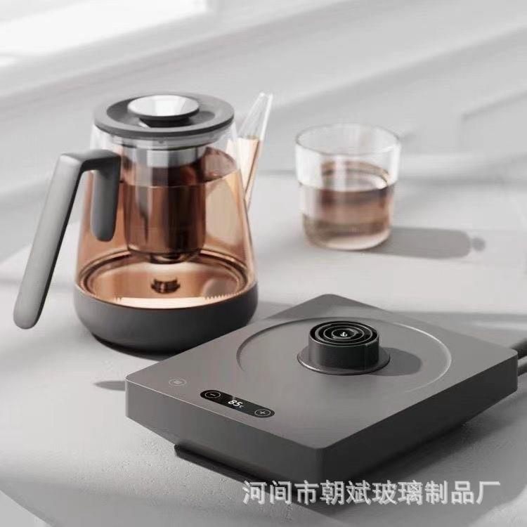 小坐T1 T2觅壶玻璃煮茶器底部上水全自动电热水壶烧水壶家用泡茶