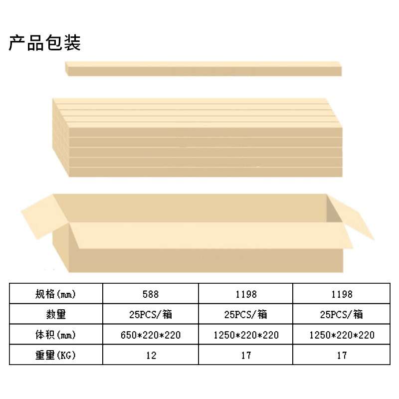 LED应急日光灯管应急灯管楼道灯日光灯可调光可充电长续航