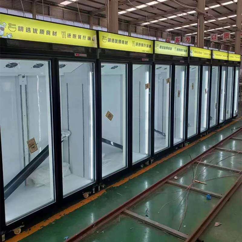 冷冻双门三门保鲜柜商用立式展示低温冰柜超市便利店节能省电