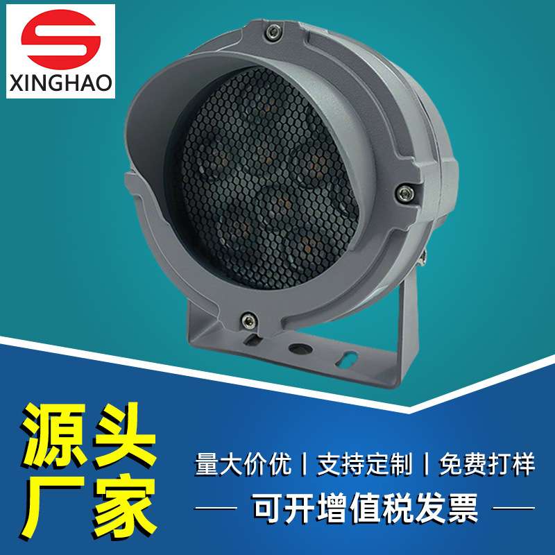 LED防眩光投光灯户外防水公园草坪别墅照树射灯楼体亮化工厂直供