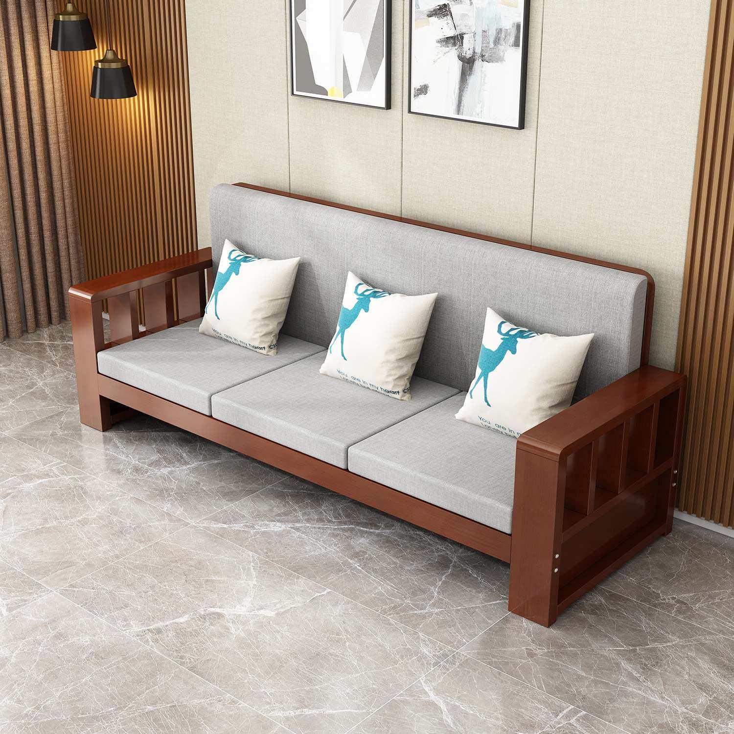 3Y实木沙发新中式现代简约二三四人位转角客厅家具大户型四季木长,玩具/童车/益智/积木/模型,遥控车升级件/零配件,淘宝优惠券,粉丝福利购,淘宝优惠卷