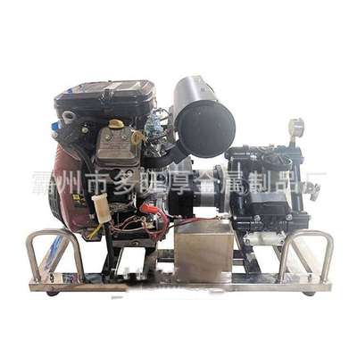 Fire scene rescue high-pressure water pump hand lift vehicle