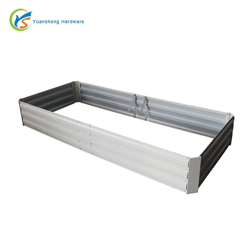 planter garden bed 户外镀锌板花圃 拼接喷粉培植花床 可拆花盆