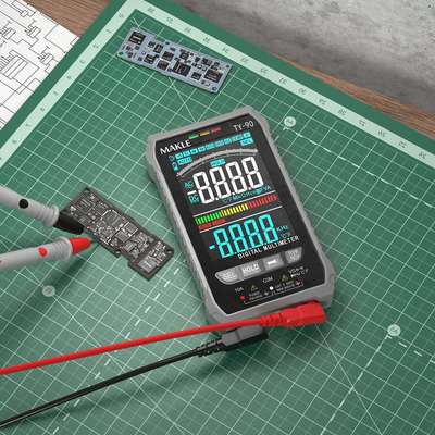 TY90多功能智能数字万用表便携全自动防烧万用表电工表