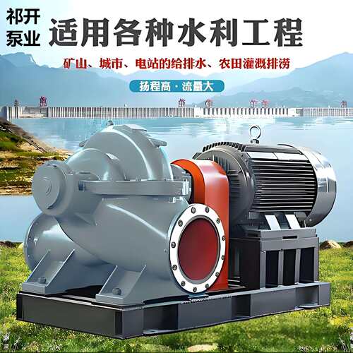 SH/S型卧式双吸泵双吸离心泵防汛农田灌溉柴油机双吸泵防汛抗旱