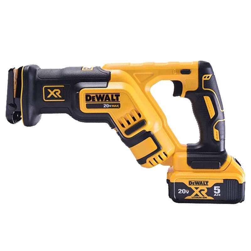 得伟(DEWALT)20V锂电无刷往复锯 2x5.0Ah 电池套装 DCS367P2