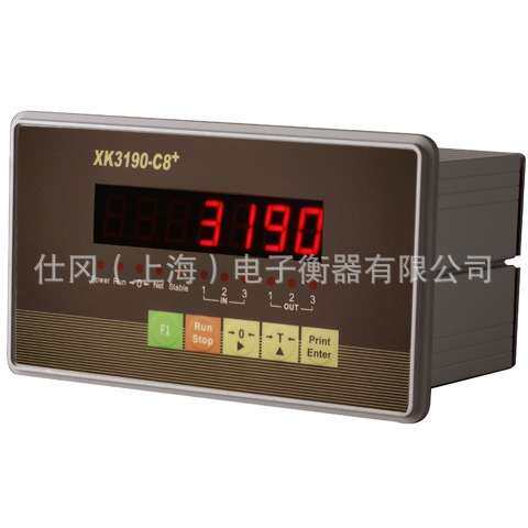 上海耀华YAOHUAXK3190-C8+工控仪表数字式称重显示控制器英文欧美