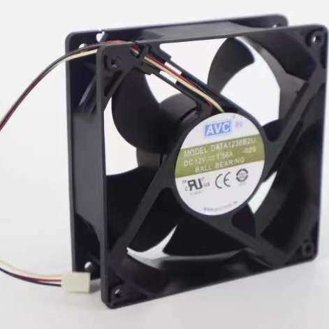 原装奇宏AVC 12038 DATA1238B2U DC12V 1.65A-029大风量散热风扇 - 实物图